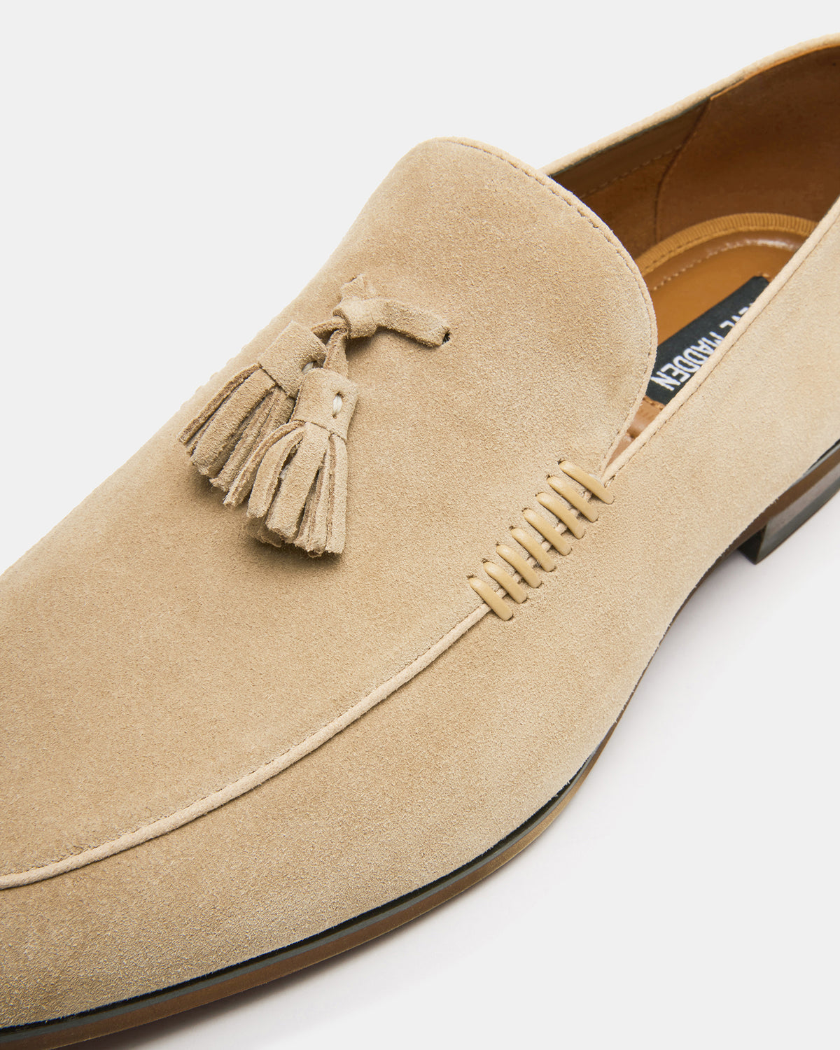ONDRE Sand Suede Tassel Slip-On Men's Loafer | Steve Madden online
