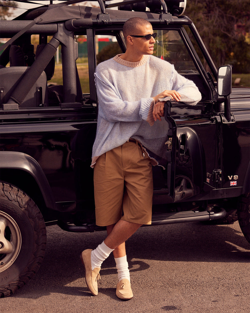 ONDRE Sand Suede Tassel Slip-On Men's Loafer | Steve Madden online