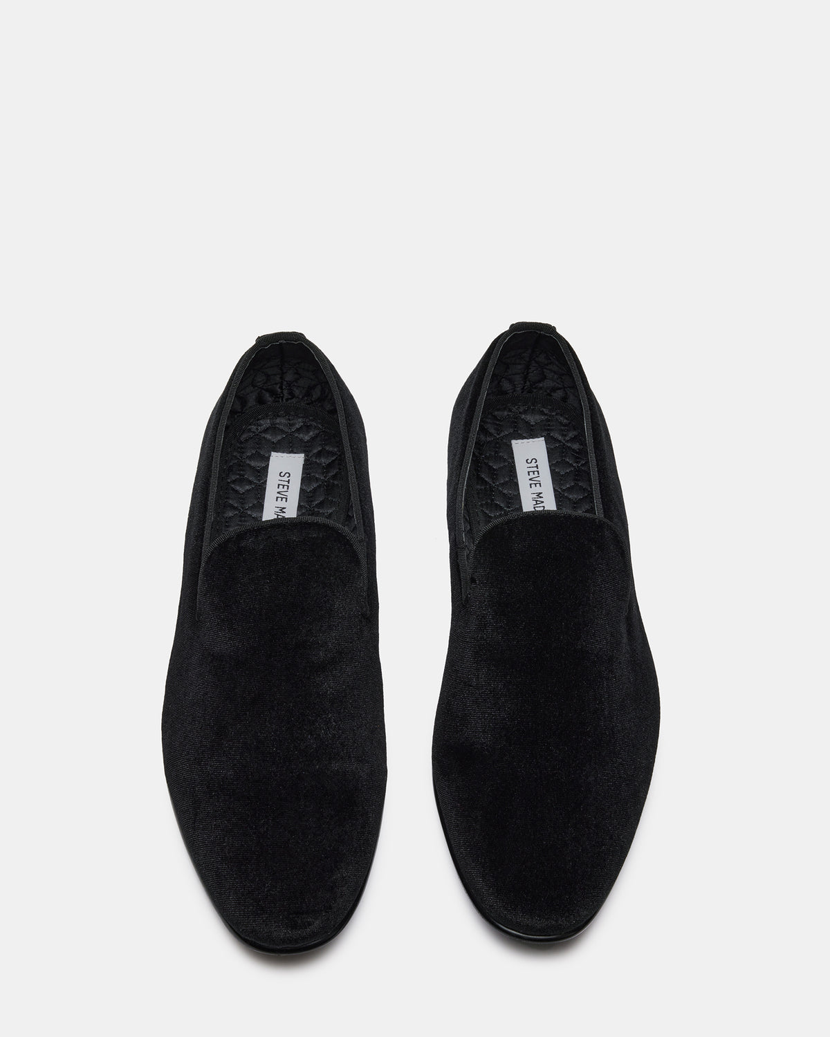 LAIGHT Black Velvet Men's Dress Shoes | Steve Madden US