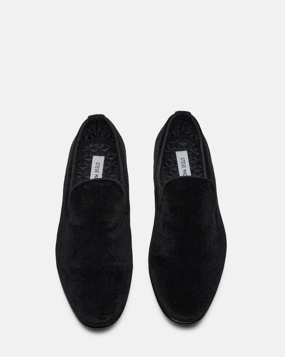 LAIGHT Black Velvet Men's Dress Shoes | Steve Madden US
