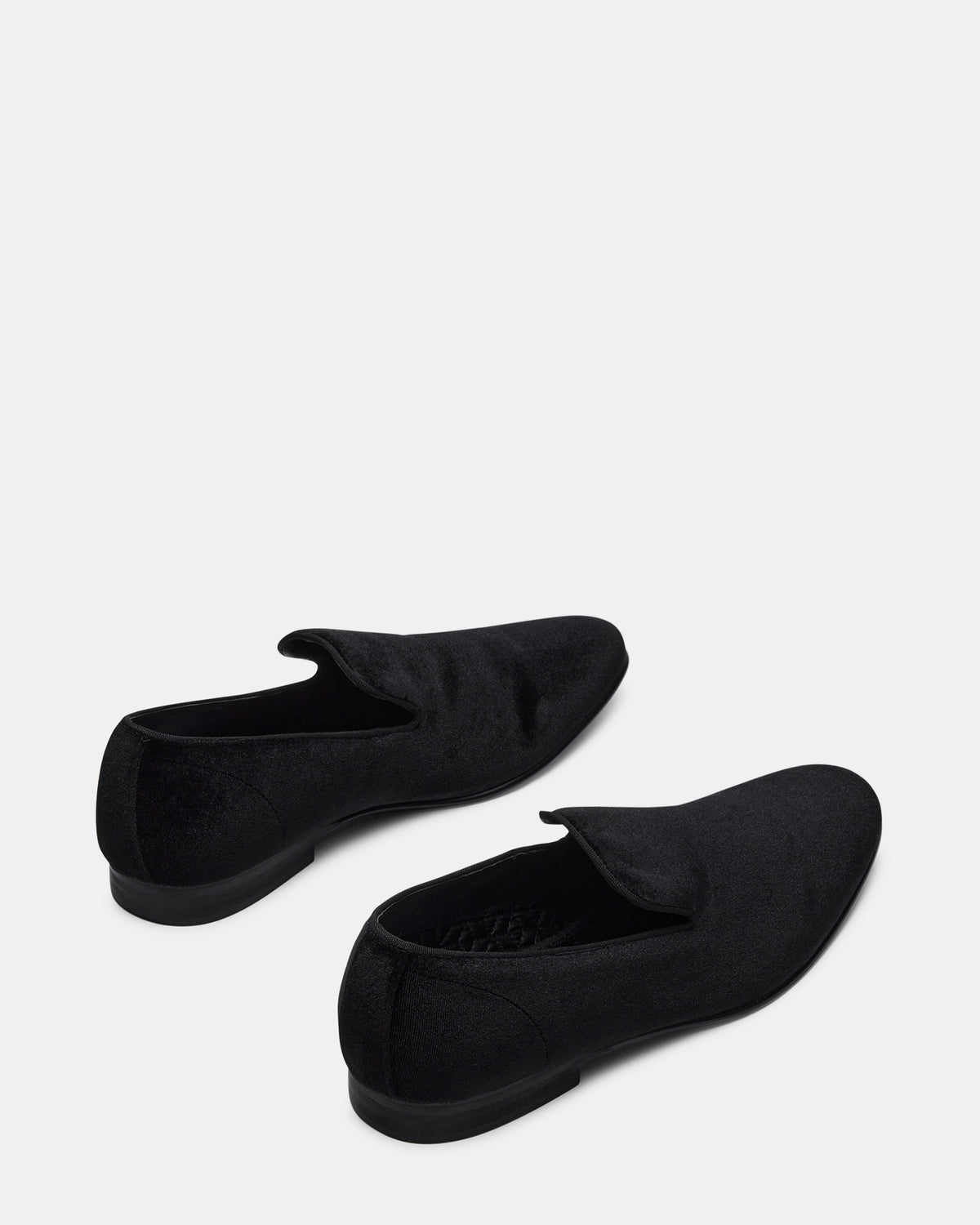 LAIGHT Black Velvet Men's Dress Shoes | Steve Madden US