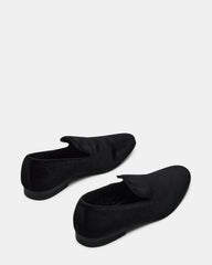 LAIGHT Black Velvet Men's Dress Shoes | Steve Madden US