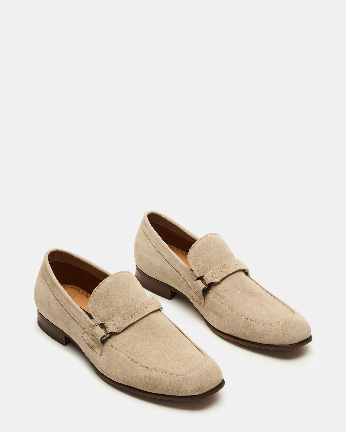 HEROLF Sand Suede Square-Toe Slip-On Men's Loafer | Steve Madden Sale