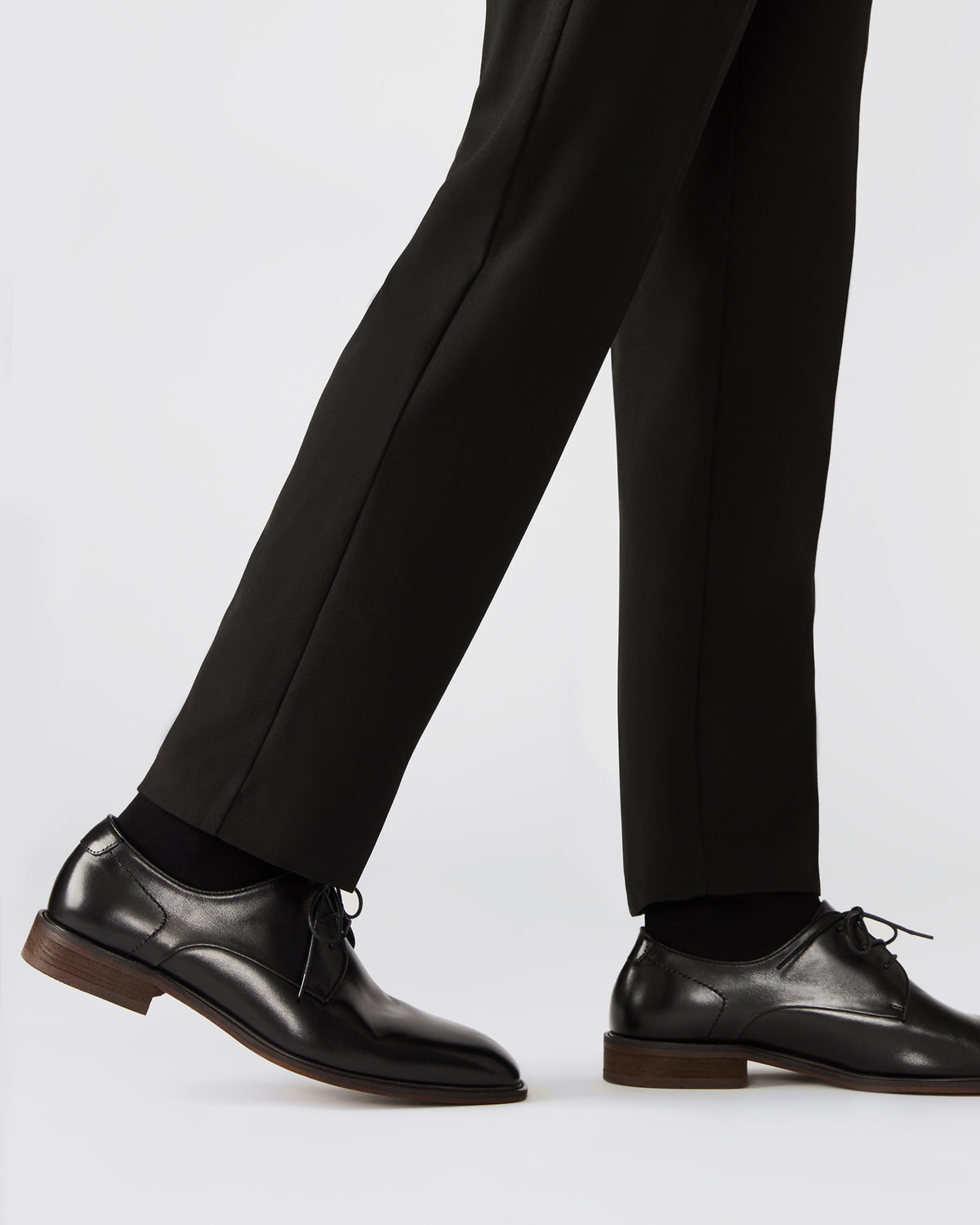 LELAND Black Leather Lace-Up Men's Dress Shoe | Steve Madden online