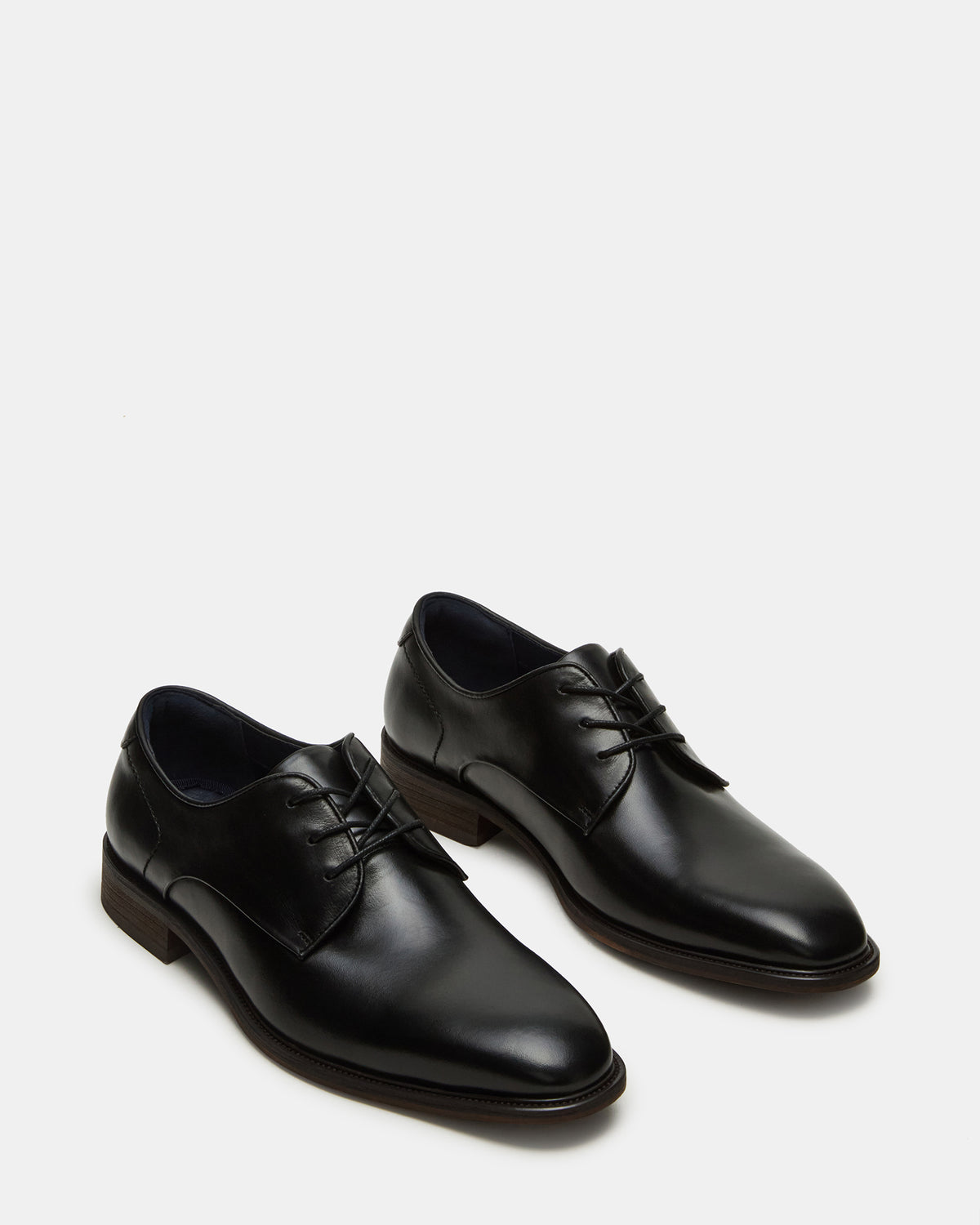 LELAND Black Leather Lace-Up Men's Dress Shoe | Steve Madden online