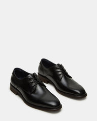 LELAND Black Leather Lace-Up Men's Dress Shoe | Steve Madden online