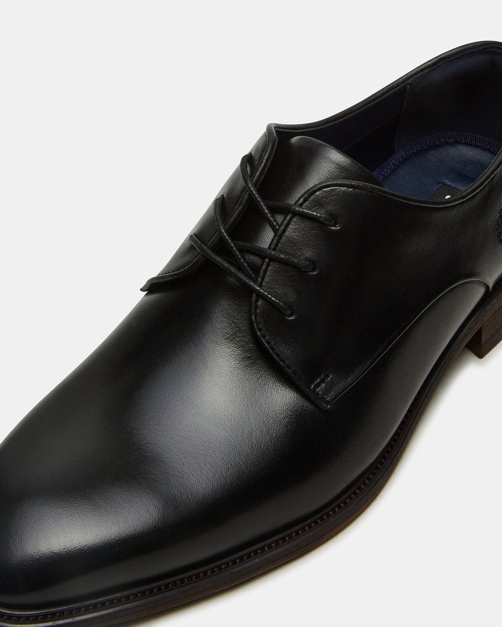 LELAND Black Leather Lace-Up Men's Dress Shoe | Steve Madden online