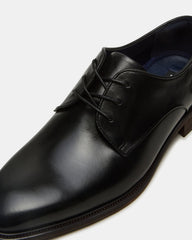 LELAND Black Leather Lace-Up Men's Dress Shoe | Steve Madden online