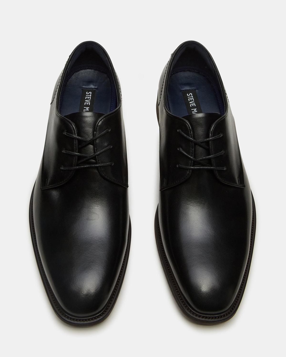 LELAND Black Leather Lace-Up Men's Dress Shoe | Steve Madden online
