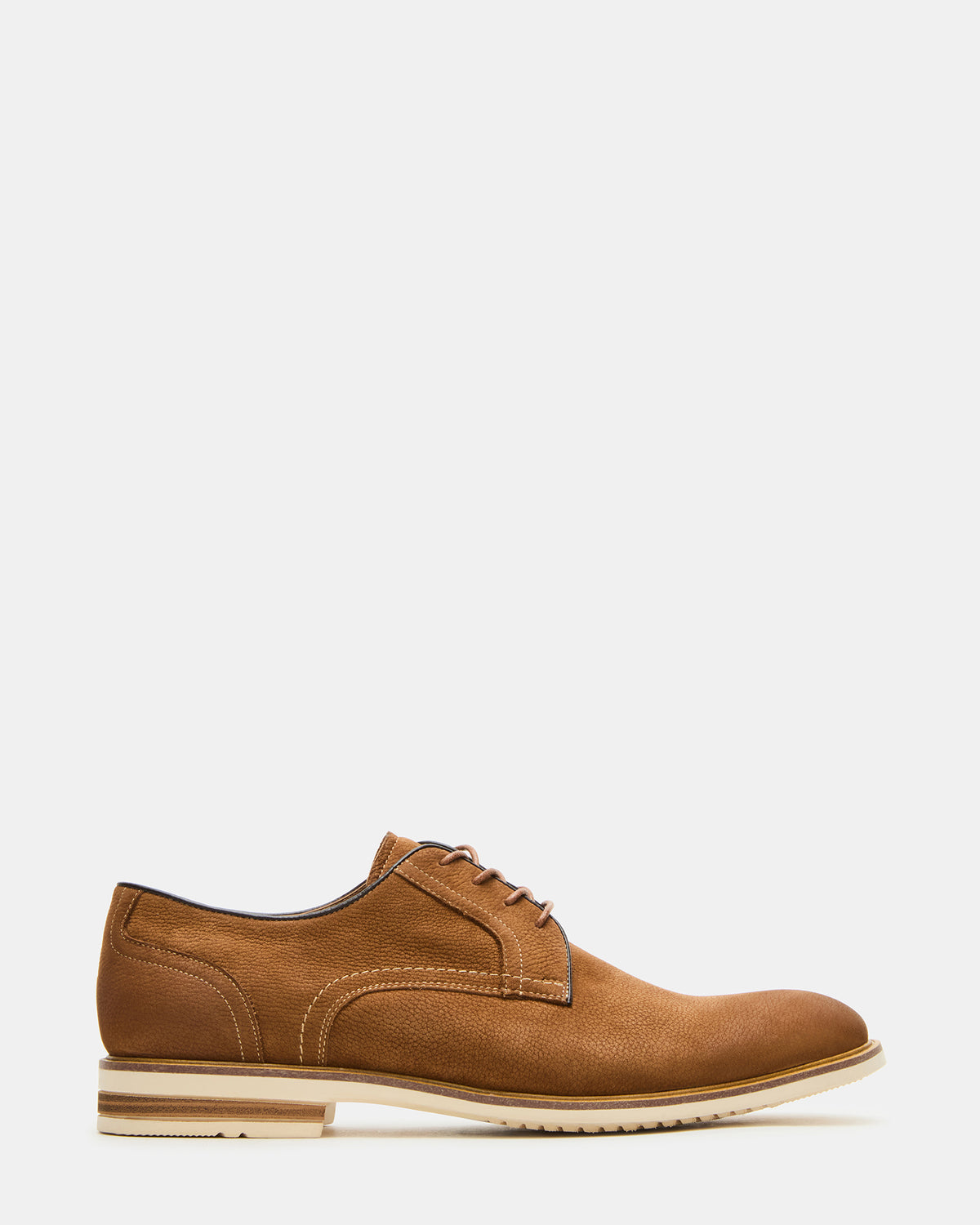 ALVAREZ Tan Nubuck Lace-Up Men's Dress Shoe | Steve Madden US