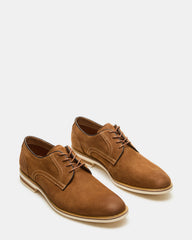 ALVAREZ Tan Nubuck Lace-Up Men's Dress Shoe | Steve Madden US