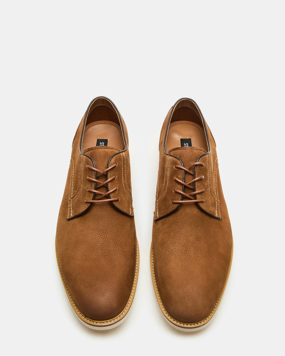 ALVAREZ Tan Nubuck Lace-Up Men's Dress Shoe | Steve Madden US