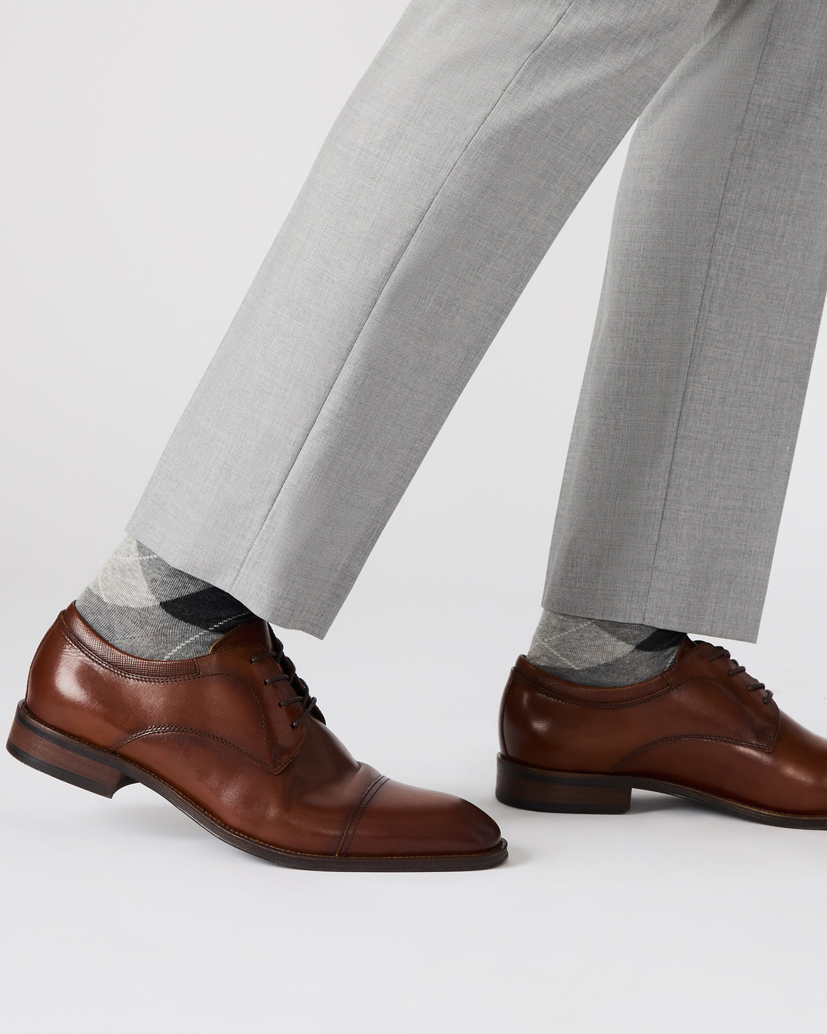 HASEN Tan Leather Men's Lace-Up Dress Shoe | Steve Madden Sale