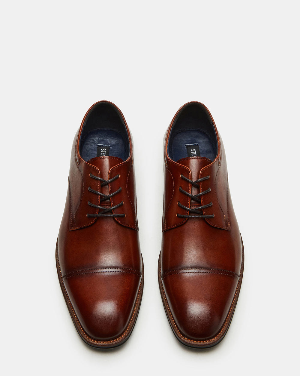 HASEN Tan Leather Men's Lace-Up Dress Shoe | Steve Madden Sale