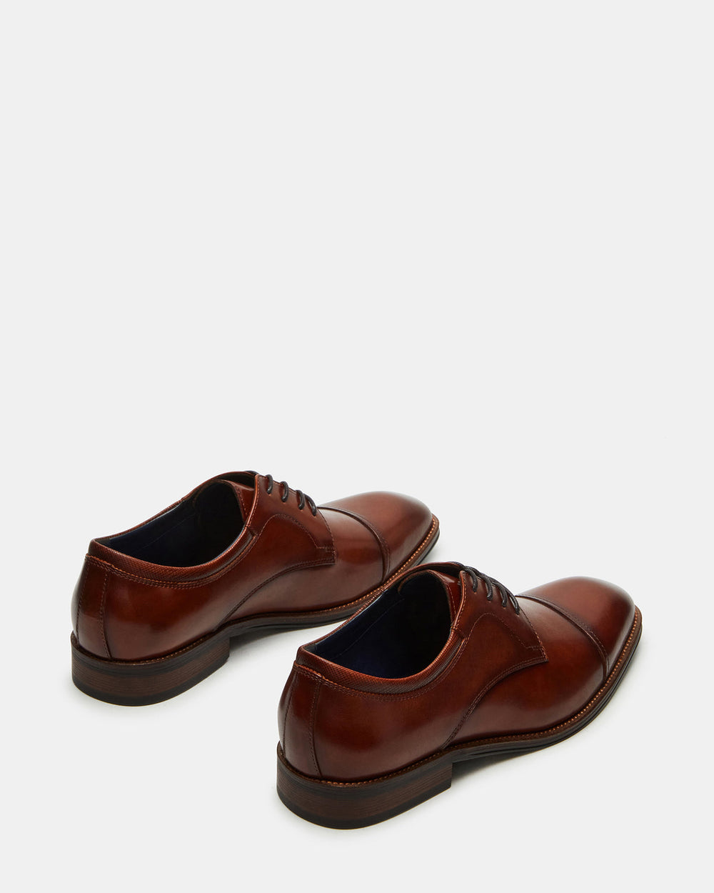 HASEN Tan Leather Men's Lace-Up Dress Shoe | Steve Madden Sale