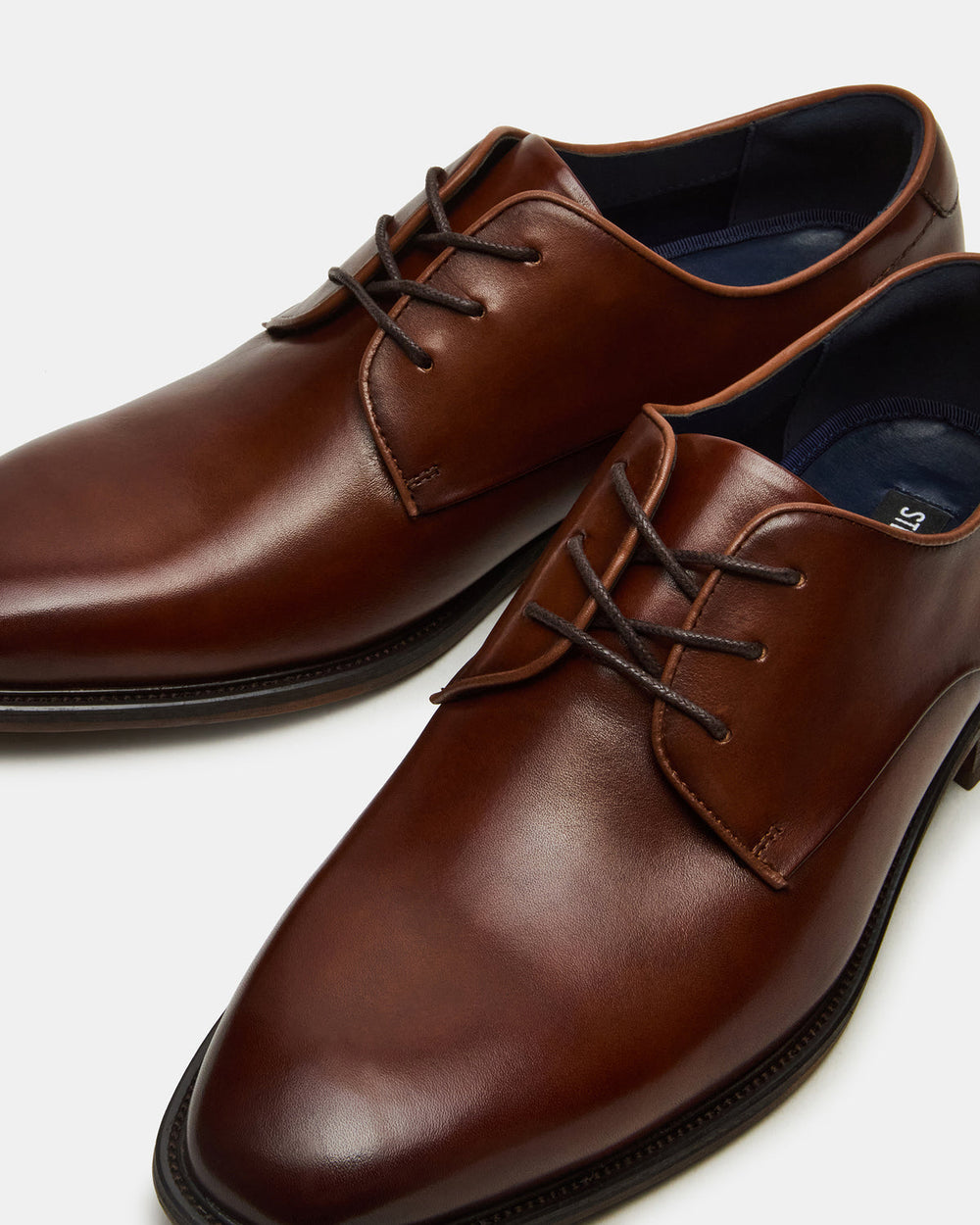 LELAND Tan Leather Lace-Up Men's Dress Shoe | Steve Madden near me