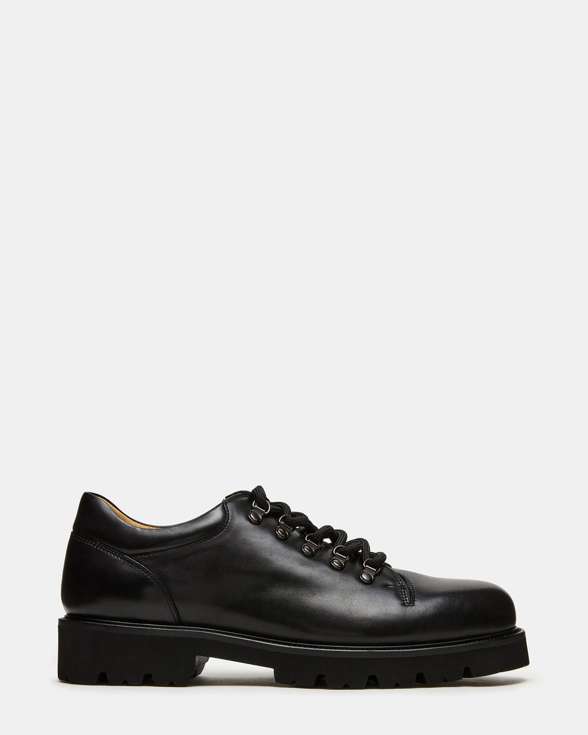 TURBO Black Leather Lace-Up Dress Shoe | Steve Madden online