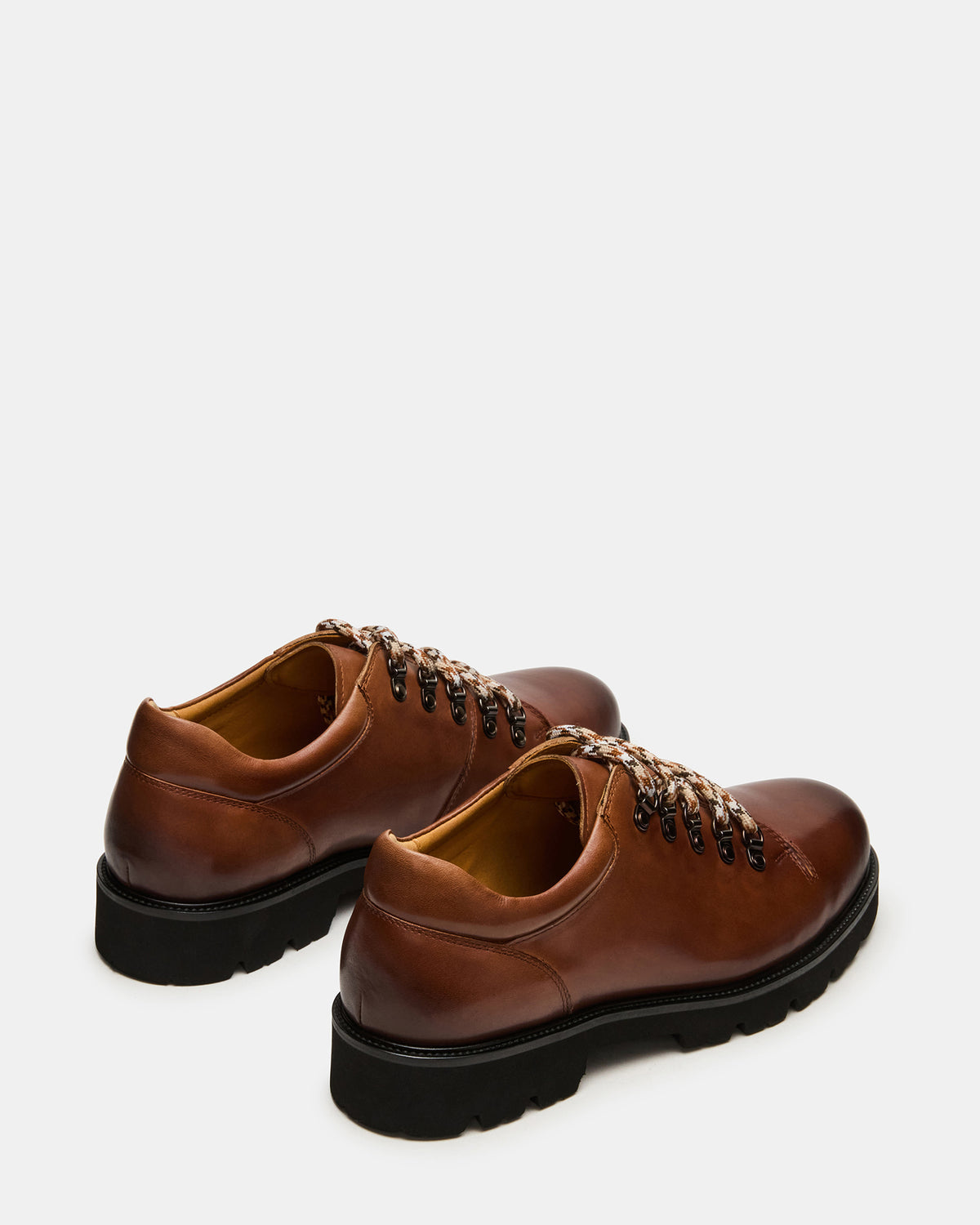 TURBO Dark Tan Lace-Up Dress Shoe | Steve Madden US