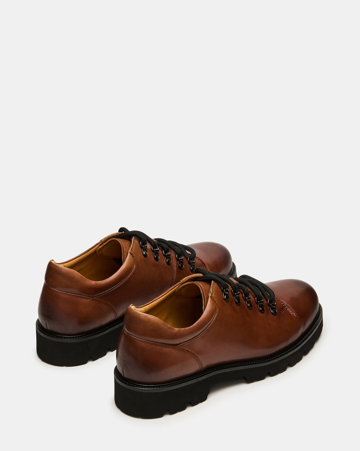 TURBO Dark Tan Lace-Up Dress Shoe | Steve Madden US