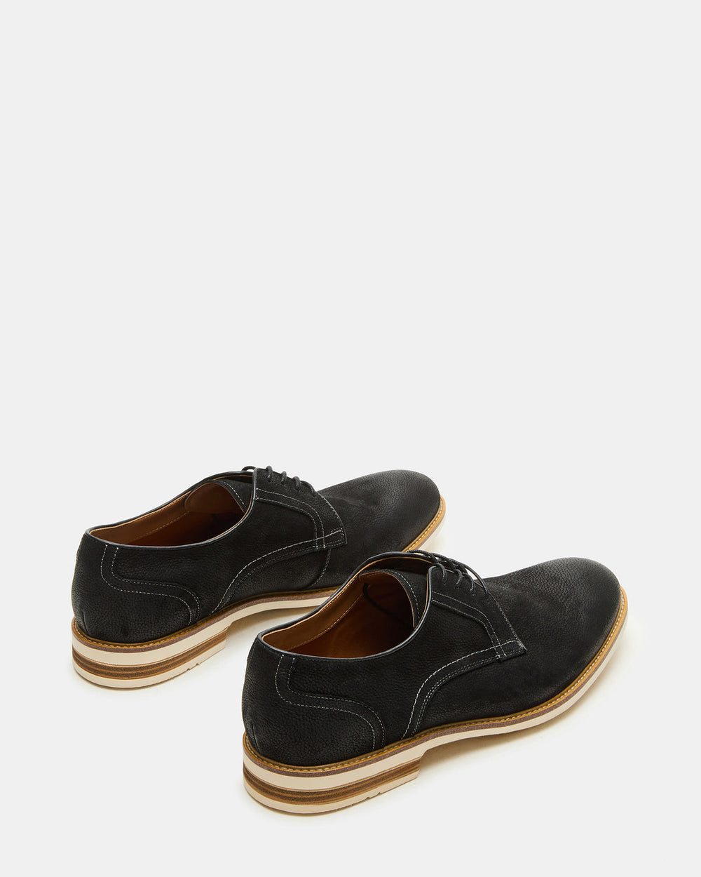 ALVAREZ Black Nubuck Lace-Up Men's Dress Shoe | Steve Madden outlet