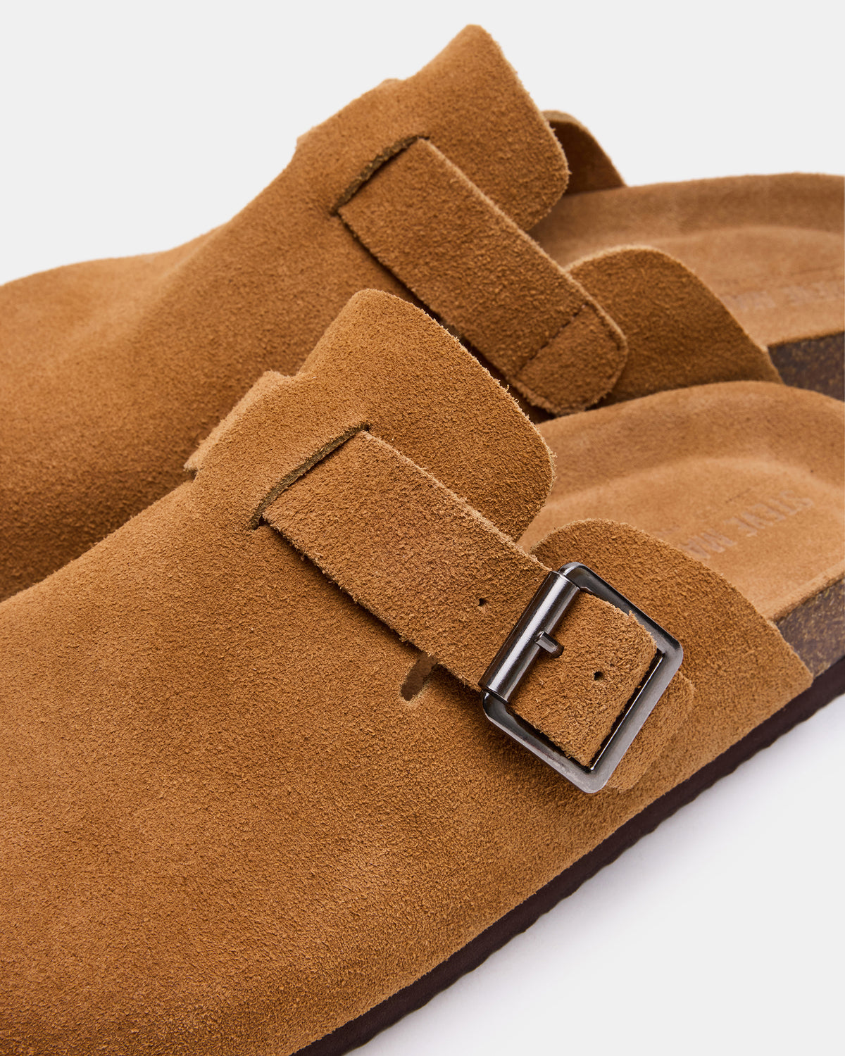 WILDERR Chestnut Suede Slip-On Men's Casual Clog | Steve Madden for Sale