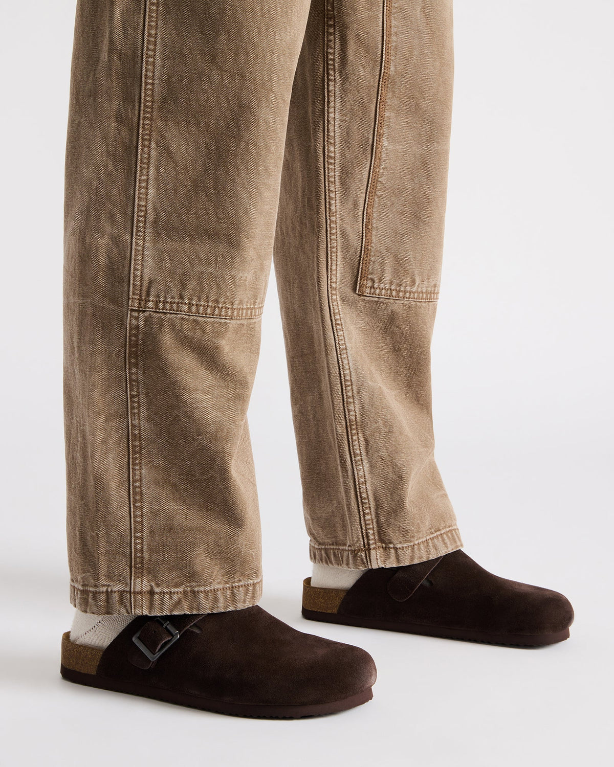 WILDERR Chocolate Brown Suede Slip-On Men's Casual Clog | Steve Madden online