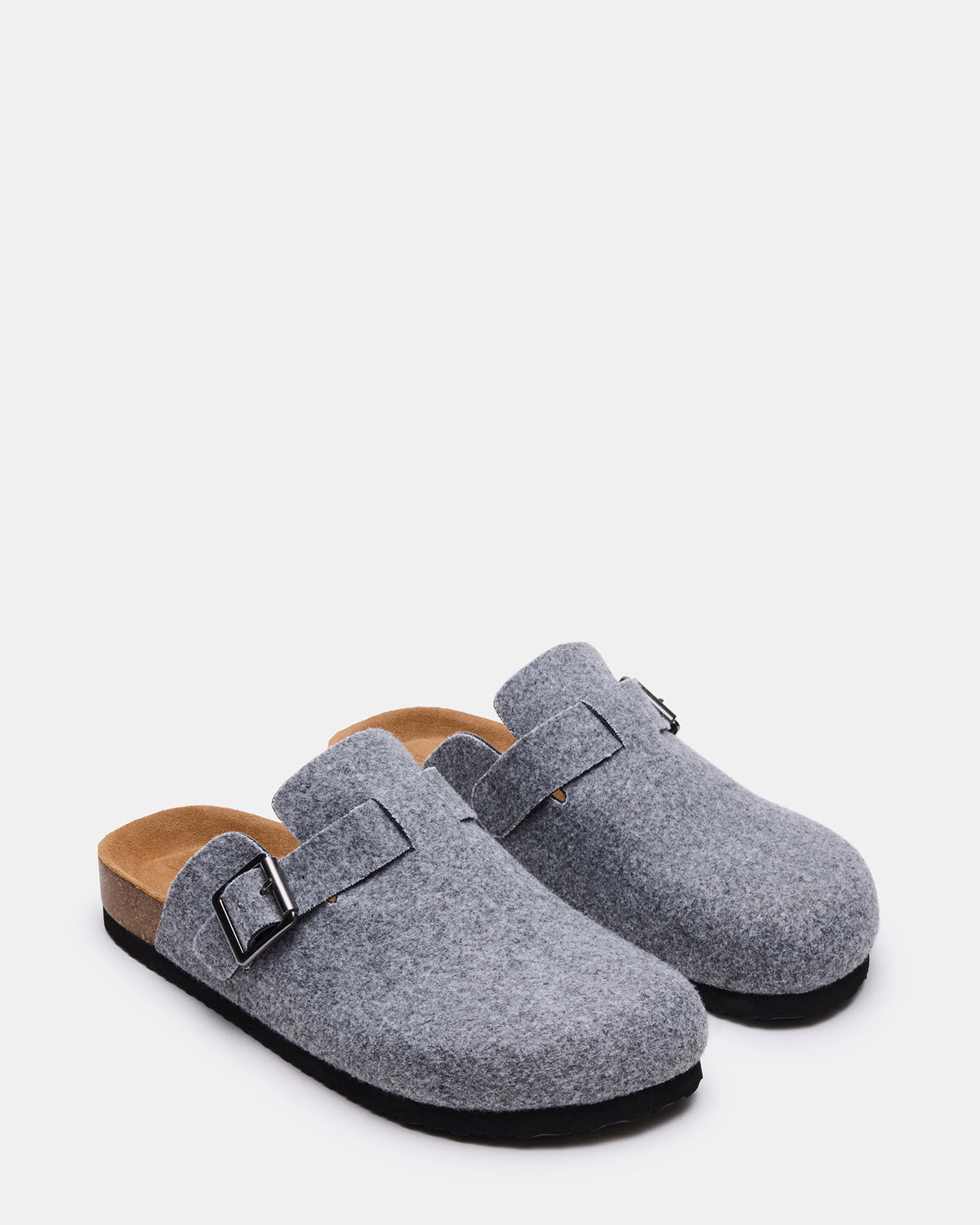 WILDERR Grey Flannel Slip-On Men's Casual Clog | Steve Madden outlet