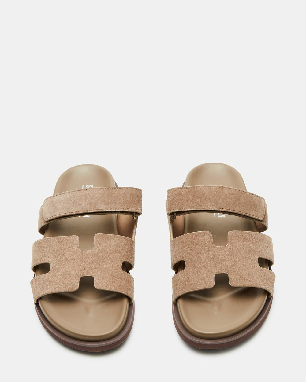 MAIVEN Taupe Suede Men's Fisherman Sandal | Steve Madden on Sale