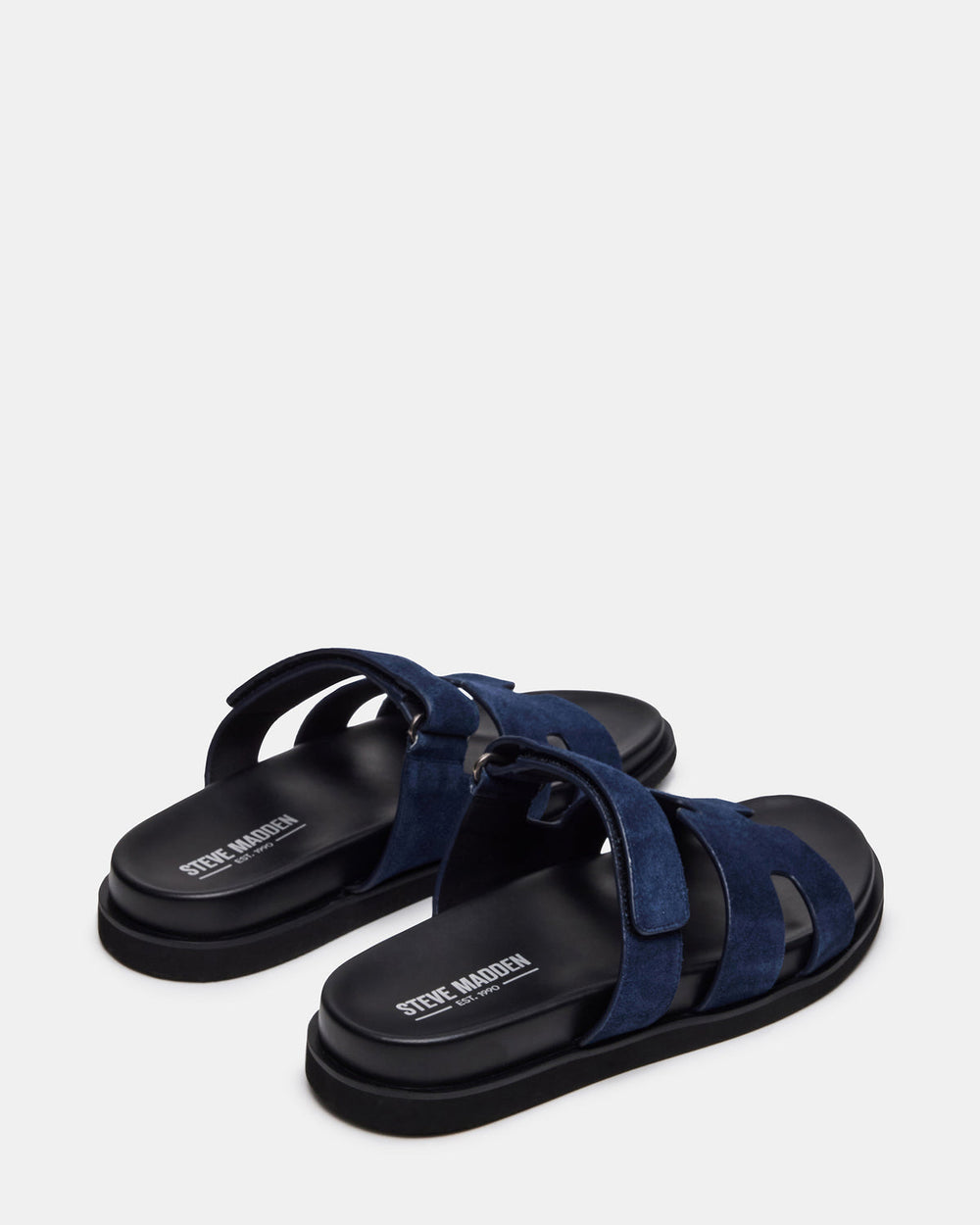 MAIVEN Navy Suede Fisherman Men's Sandal | Steve Madden for Sale