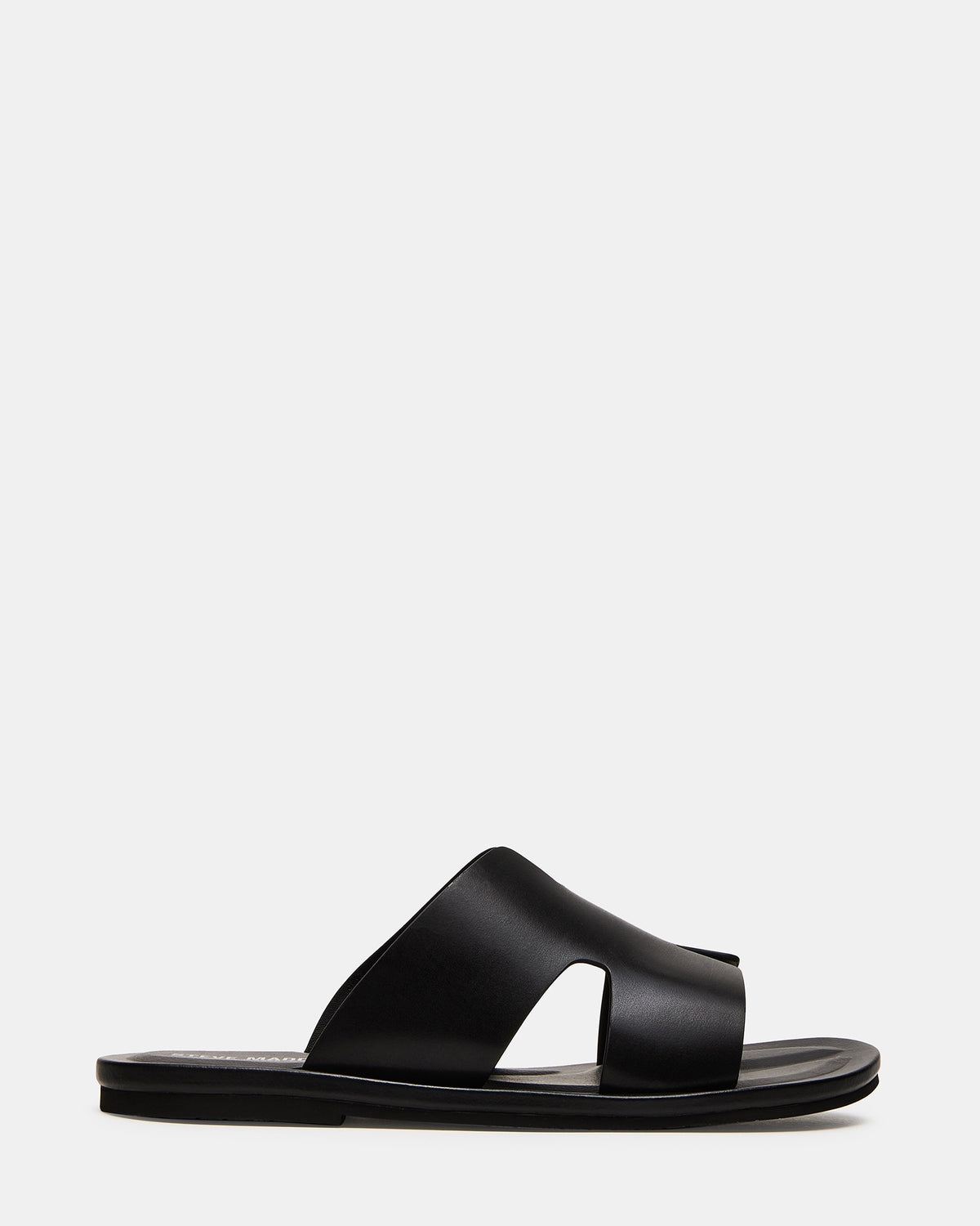 SPLASH Tan Leather Men's Flat Slip-On Sandal | Steve Madden for Sale