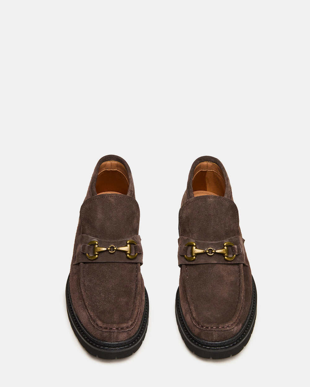 DEPUTY Chocolate Brown Suede Horsebit Moc Toe Men's Casual Ankle Boot | Steve Madden near me