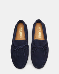 AMALFI Navy Suede Slip-On Men's Casual Loafer | Steve Madden online