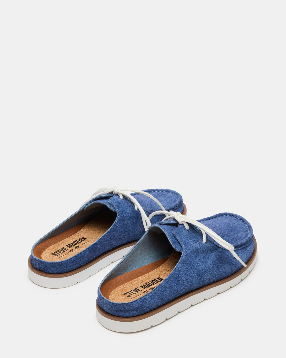 SAILOR Blue Slip-On Laces Footbed Men's Casual Shoe | Steve Madden outlet