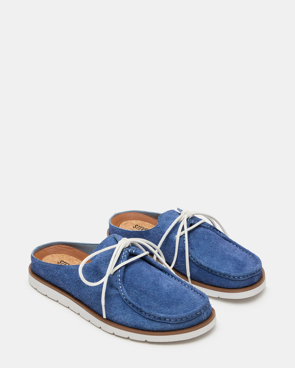 SAILOR Blue Slip-On Laces Footbed Men's Casual Shoe | Steve Madden outlet
