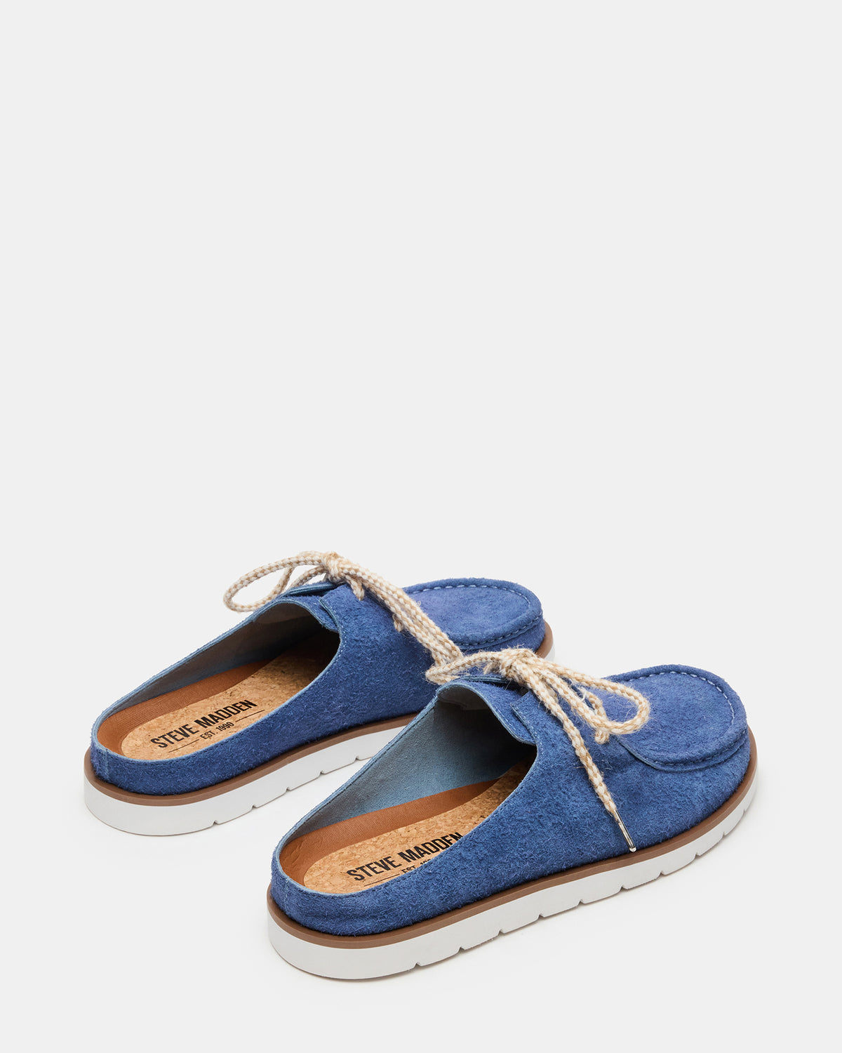 SAILOR Blue Slip-On Laces Footbed Men's Casual Shoe | Steve Madden outlet