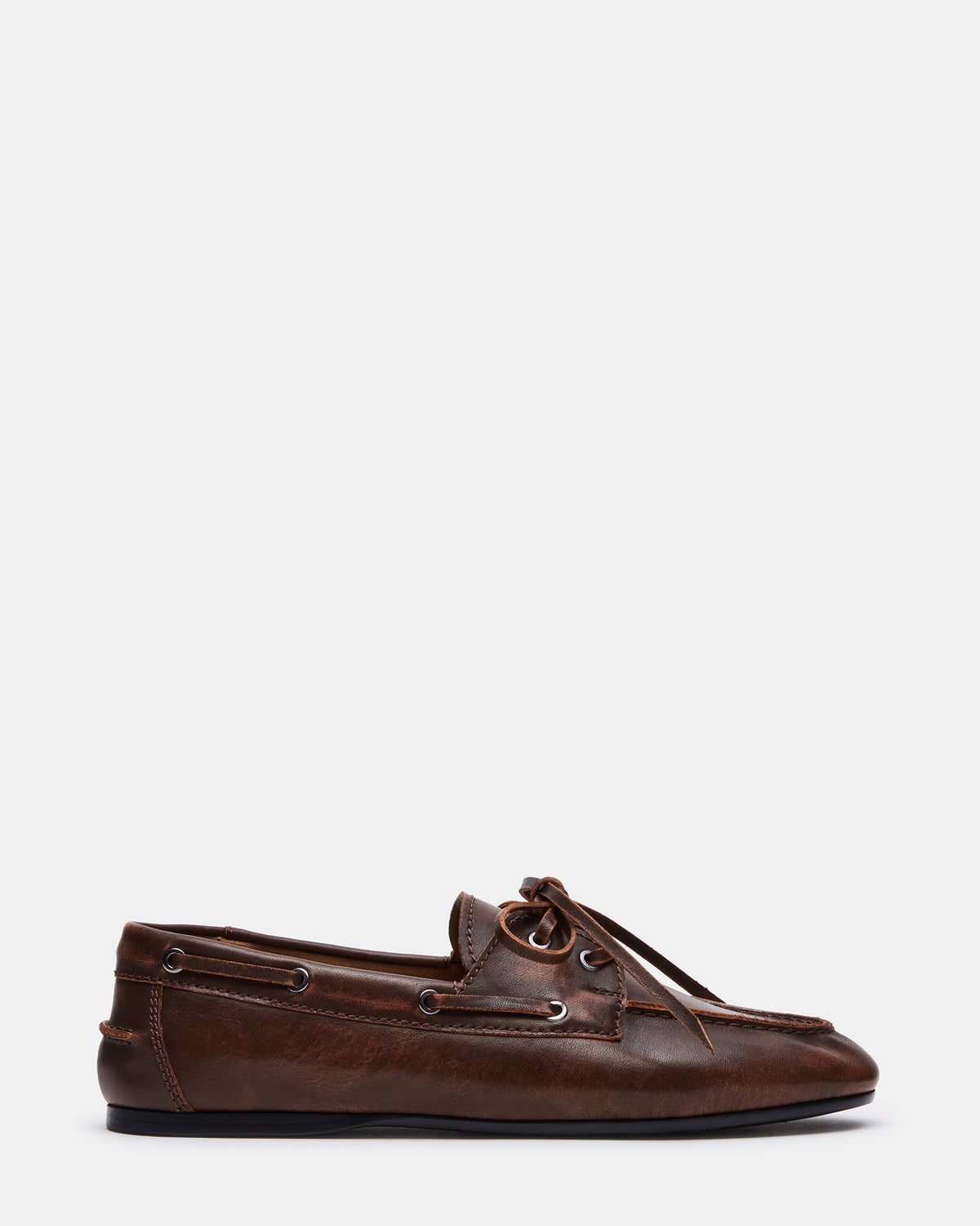 SCOUTT Brown Leather Slip-On Boat Men's Casual Shoe | Steve Madden near me