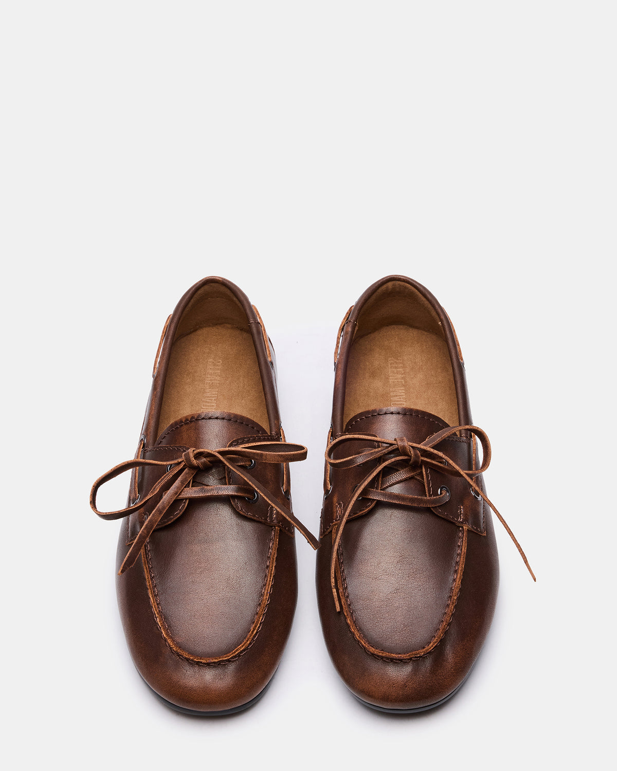 SCOUTT Brown Leather Slip-On Boat Men's Casual Shoe | Steve Madden near me