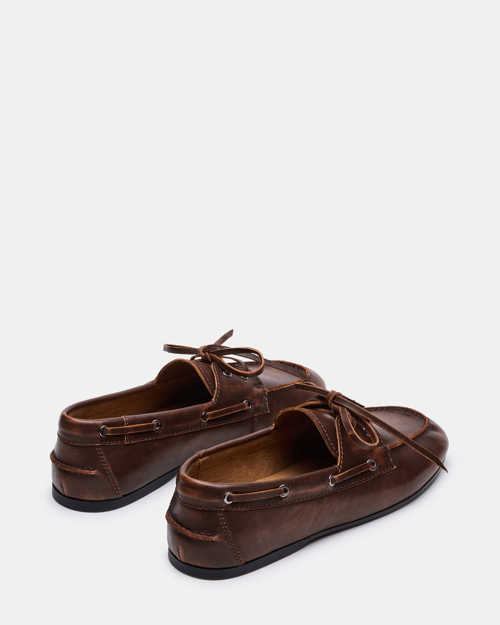 SCOUTT Brown Leather Slip-On Boat Men's Casual Shoe | Steve Madden near me