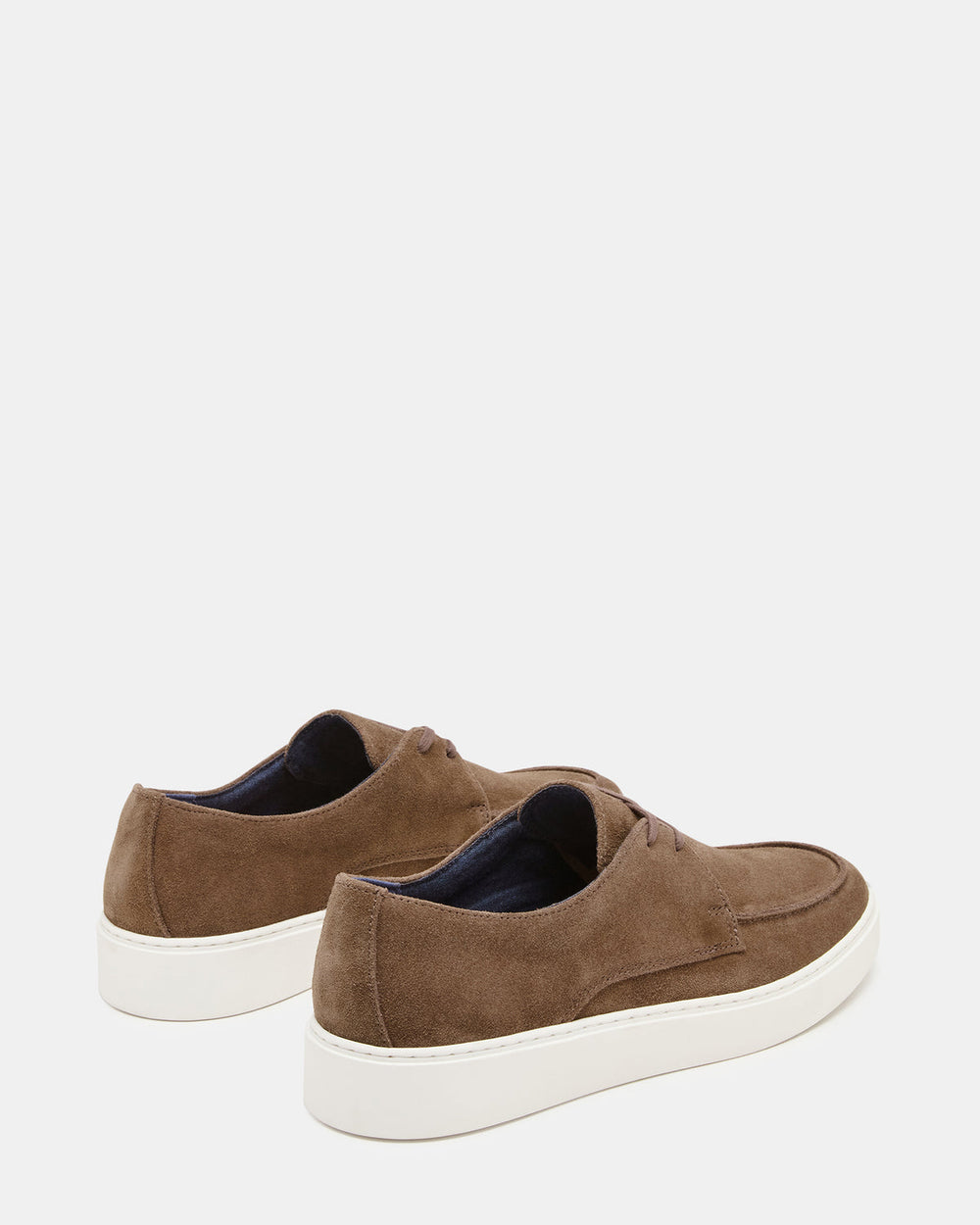 FRANKK Cognac Suede Lace-Up Men's Casual Shoe | Steve Madden online