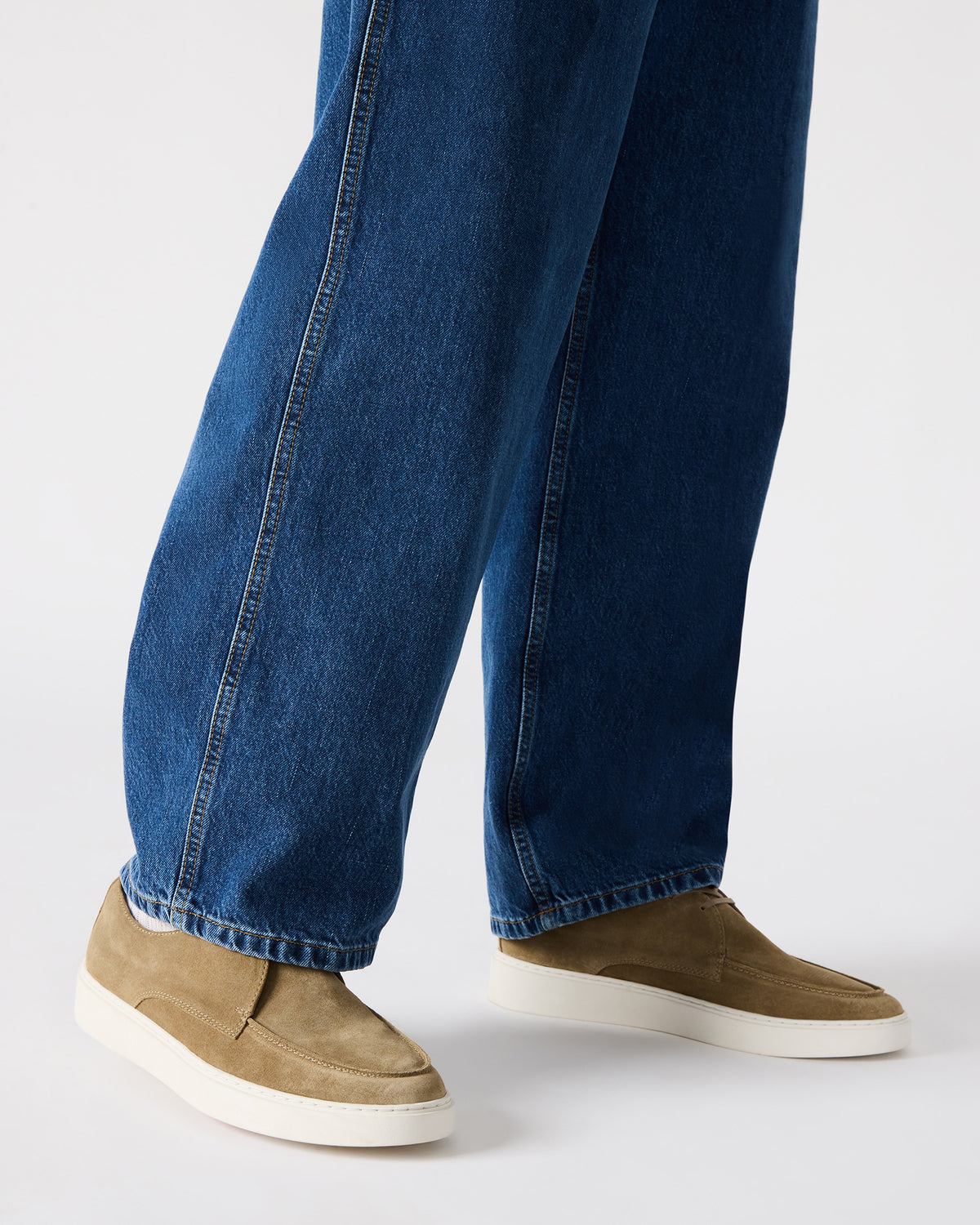 FRANKK Taupe Suede Lace-Up Men's Casual Shoe | Steve Madden US