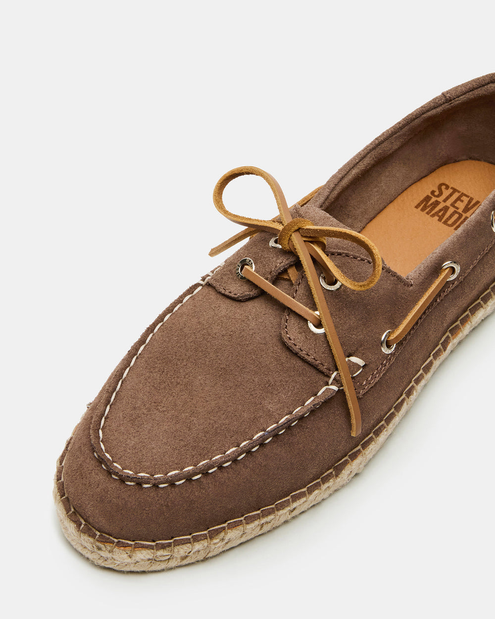 PANCHO Taupe Suede Slip-On Espadrille Boat Shoe Men's Casual | Steve Madden outlet