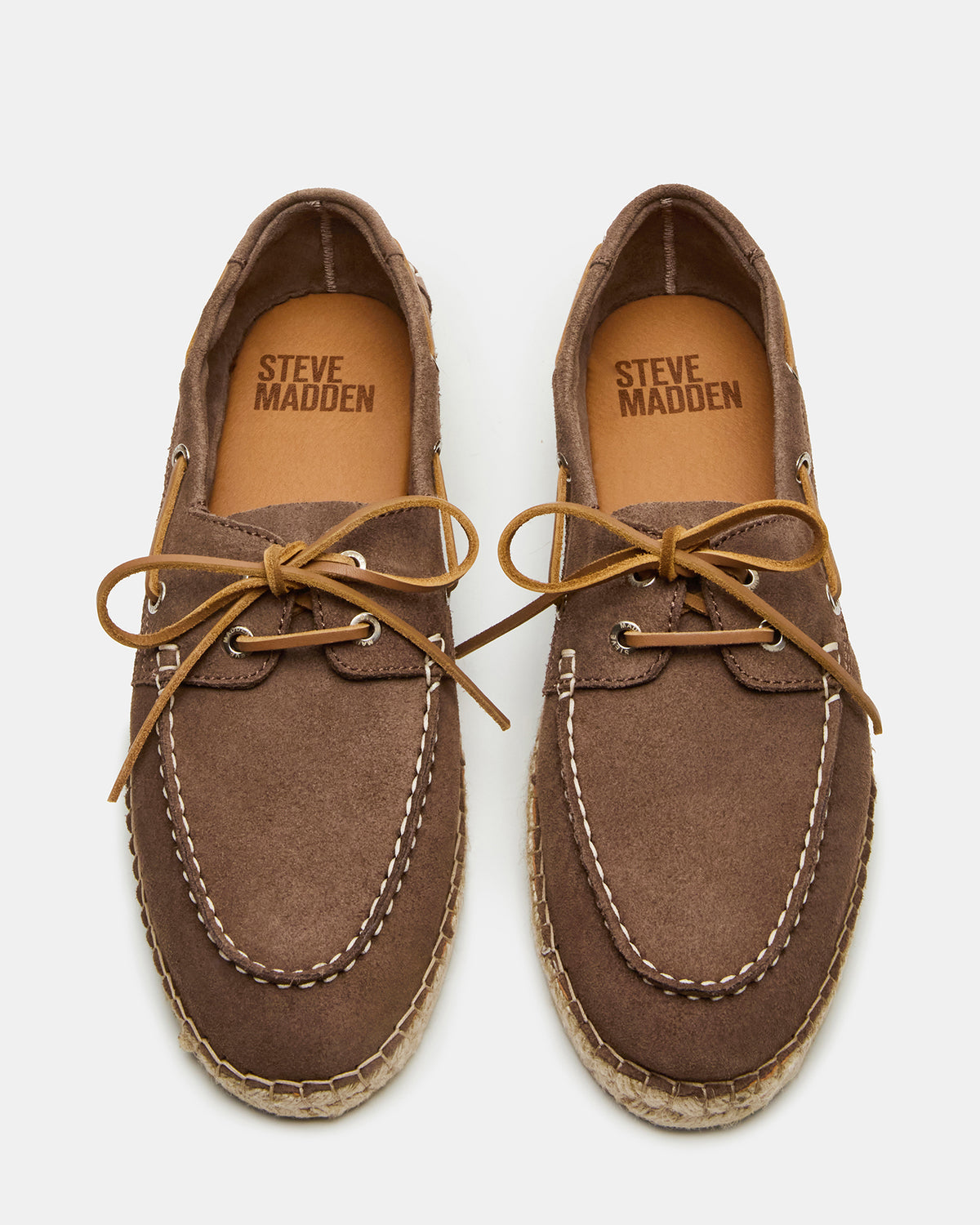 PANCHO Taupe Suede Slip-On Espadrille Boat Shoe Men's Casual | Steve Madden outlet