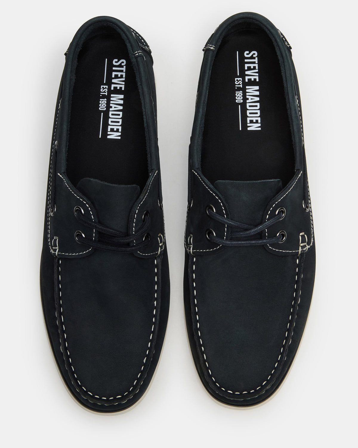ZEPHYR Navy Slip-On Men's Boat Shoe Loafer | Steve Madden discount