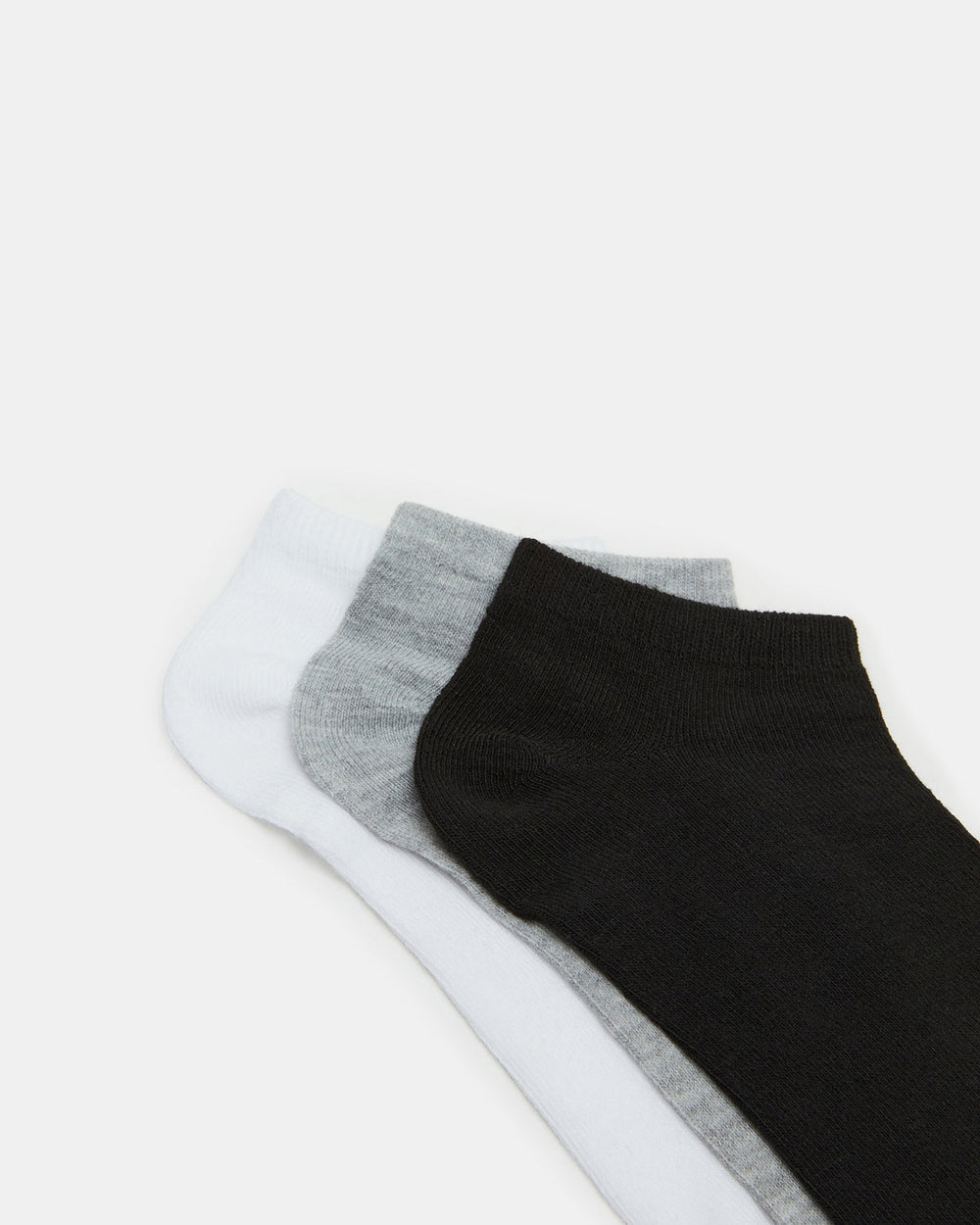 BASIC LOW CUT SOCKS BLACK/WHITE | Men's Multi Pack Low-Cut Socks | Steve Madden outlet