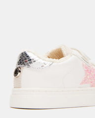 Toddlers' REZUME Denim Fabric Girls' Low-Top Sneaker | Steve Madden Sale