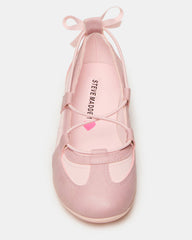 Kids' MEARA Blush Low-Top Lace-Up Girls' Sneaker | Steve Madden for Sale