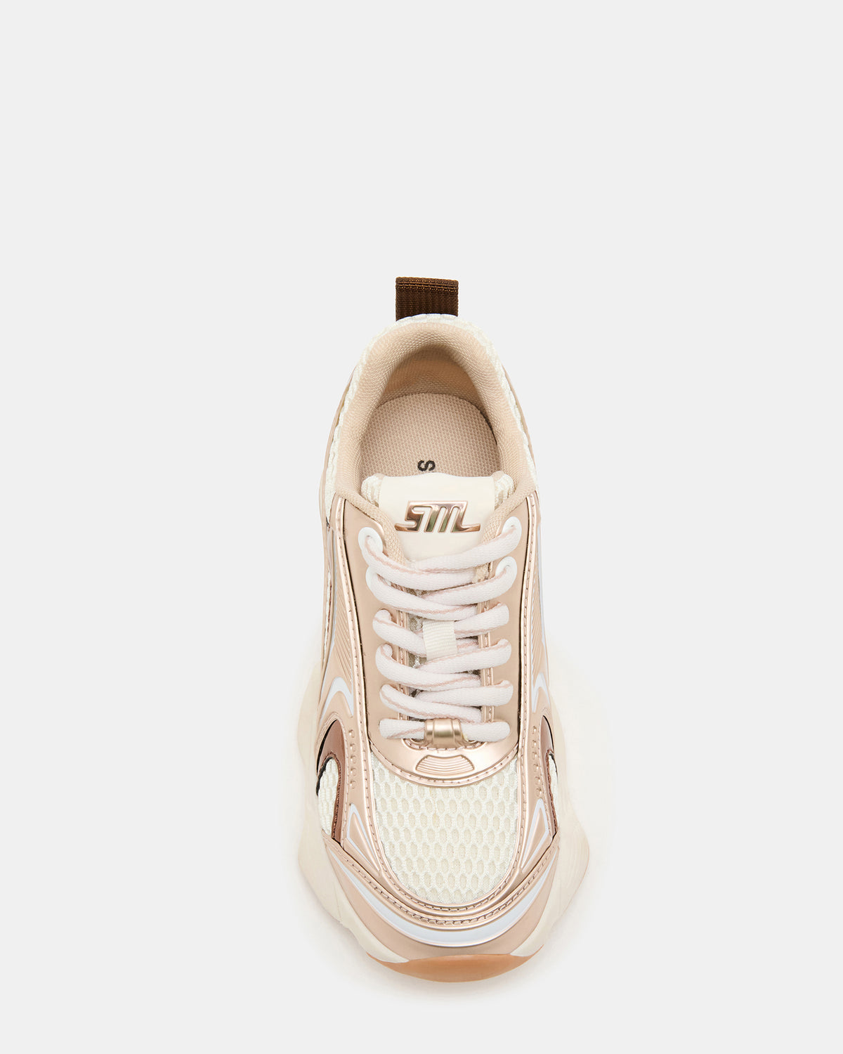 Kids' SPEDSTR Rose Gold Low-Top Lace-Up Girls' Sneaker | Steve Madden near me