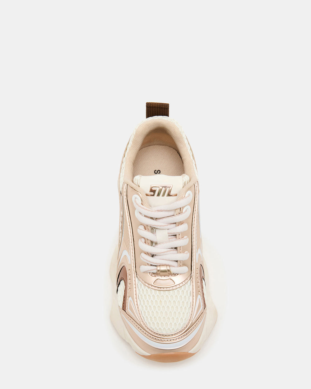 Kids' SPEDSTR Rose Gold Low-Top Lace-Up Girls' Sneaker | Steve Madden near me