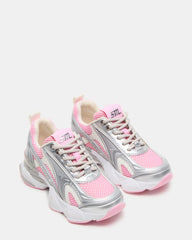 Kids' SPEDSTR Pink Low-Top Lace-Up Girls' Sneaker | Steve Madden discount