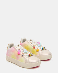 Toddlers' POET Pastel Multi Girls' Low-Top Lace-Up Sneaker | Steve Madden for Sale